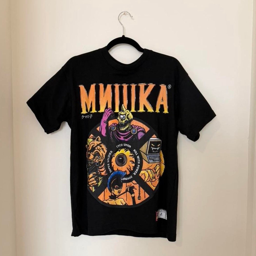 Mishka Black Streetwear graphic tee